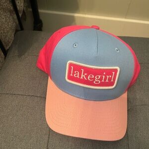 Women’s Lakegirl  Hat - Pink, Blue & Coral